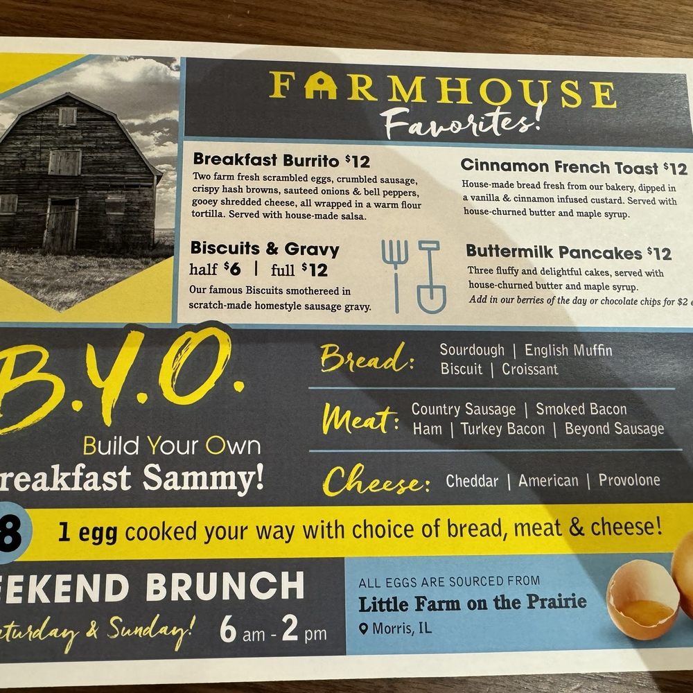 Farmhouse Restaurant - Menu - Breakfast & Brunch Near Me - Carmel, Indiana Farmhouse Restaurant - Menu - Breakfast & Brunch Near Me - Carmel, Indiana