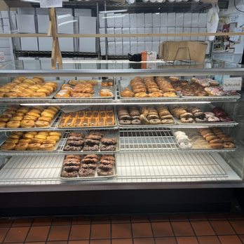 Dom Bakeries - Donut counter (very end of the day and they still have plenty!) - Bakeries Near Me - Ypsilanti, Michigan Dom Bakeries - Donut counter (very end of the day and they still have plenty!) - Bakeries Near Me - Ypsilanti, Michigan
