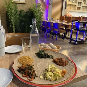 Injera & Beyond - Veggie for one! - Ethiopian Near Me - Cedar Park, Texas