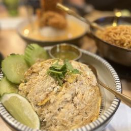 Crab Fried Rice" Khao Pad Puu