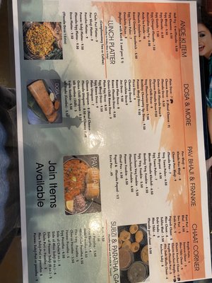 Menu photo 1 Bombay Chowpatty | Best Indian Street Food & Chaat in Irving, Tx Irving, TX