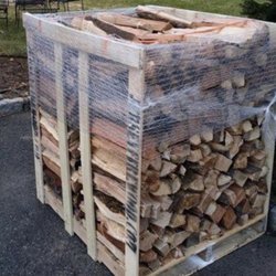 Jersey Firewood - This is how your compact your wood is delivered. 32 cubic feet.