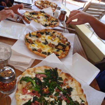 Pizzetta 211 - The line up (T-B): Bacon meyer lemon, 2 farm egg, Savory Spinach - Pizza Near Me - San Francisco, California Pizzetta 211 - The line up (T-B): Bacon meyer lemon, 2 farm egg, Savory Spinach - Pizza Near Me - San Francisco, California