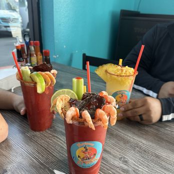 Mariscos El Wicho - Clamatos preparados, agua de piña! Delicioso - Seafood Near Me - Tempe, Arizona Mariscos El Wicho - Clamatos preparados, agua de piña! Delicioso - Seafood Near Me - Tempe, Arizona