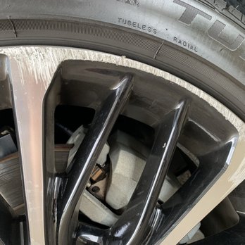 The Wheel Guy - Some pretty bad curb rash! - Wheel & Rim Repair Near Me