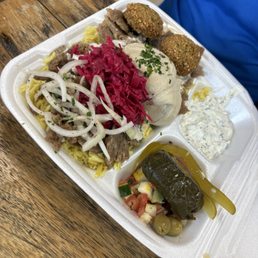 Lamb platter Lamb platter