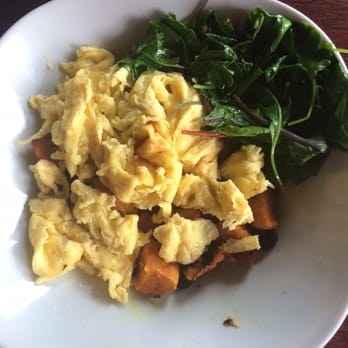 The Bitter Alibi - Yummy bowl with sweet potatoes, eggs, spinach and beans - Bars Near Me - Chattanooga, Tennessee The Bitter Alibi - Yummy bowl with sweet potatoes, eggs, spinach and beans - Bars Near Me - Chattanooga, Tennessee