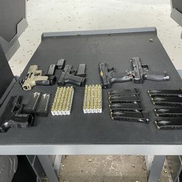 CANIK Elite Combat, Glock 43x, CANIK Elite Combat Executive, Walther PDP and Springfield XD.