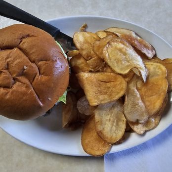 Flannigans Irish Pub & Grill - Olive burger with homemade chips - Irish Pub Near Me - Saginaw, Michigan Flannigans Irish Pub & Grill - Olive burger with homemade chips - Irish Pub Near Me - Saginaw, Michigan