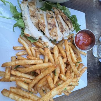Davanti Enoteca - Kids grilled chicken and fries - Italian Near Me - San Diego, California