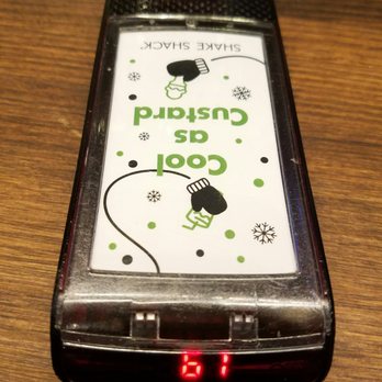 Shake Shack Forest Hills - buzzer, buzz buzz buzz when your food is ready - Burgers Near Me - Forest Hills, New York