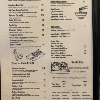 Asaka Sushi & Bar - Menu - Sushi Bars Near Me - Berkeley, California