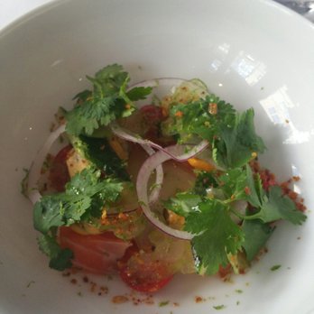 Au Bon Accueil - Salmon and mussel ceviche - French Near Me - Paris, 75 Au Bon Accueil - Salmon and mussel ceviche - French Near Me - Paris, 75