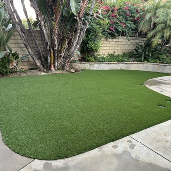 Vivid Turf - New Backyard - Artificial Turf Near Me - Huntington Beach, California