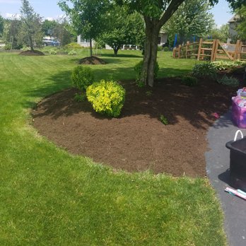 Dorado’s Landscaping Service - Mulch dark brown - Landscaping Near Me - Batavia, Illinois