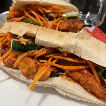 5ive Spice - Beer Batter Fish Banh Mi - Vietnamese Near Me - New York, New York
