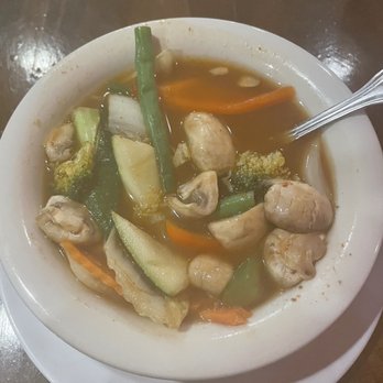 Up Thai - Tom Yum (Yummy) soup - Thai Near Me - Morris Plains, New Jersey