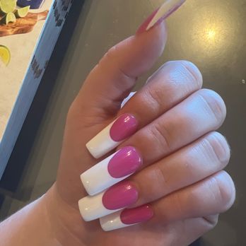 Sassy Nails - french tip set - Nail Salons Near Me - San Bruno, California Sassy Nails - french tip set - Nail Salons Near Me - San Bruno, California