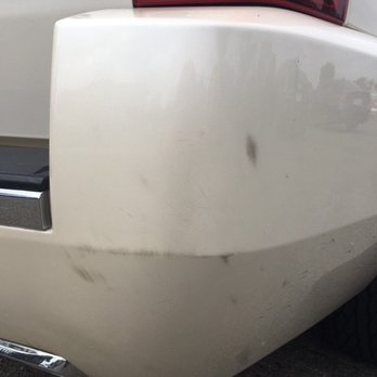 Bumper Buddies - 2013 Escalade Before - Body Shops Near Me - Anaheim, California