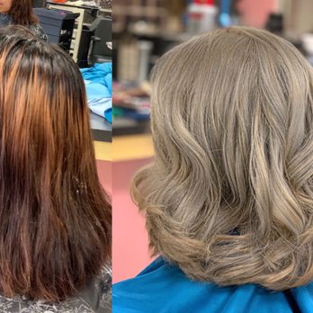 V Hair Salon - Before and After Colors by V Hair Nails & Permanent Makeup Microblading - Hair Salons Near Me - Atlanta, Georgia V Hair Salon - Before and After Colors by V Hair Nails & Permanent Makeup Microblading - Hair Salons Near Me - Atlanta, Georgia