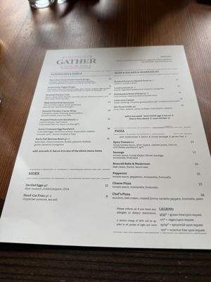 Menu photo 3 Gather Berkeley, CA