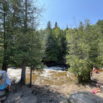 Ocqueoc Falls Bicentennial Pathway - Hiking Near Me - Millersburg, Michigan
