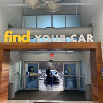 CarMax - Outside find your car area where you car is brought to after you select it. - Used Car Dealers Near Me - Charlotte, North Carolina