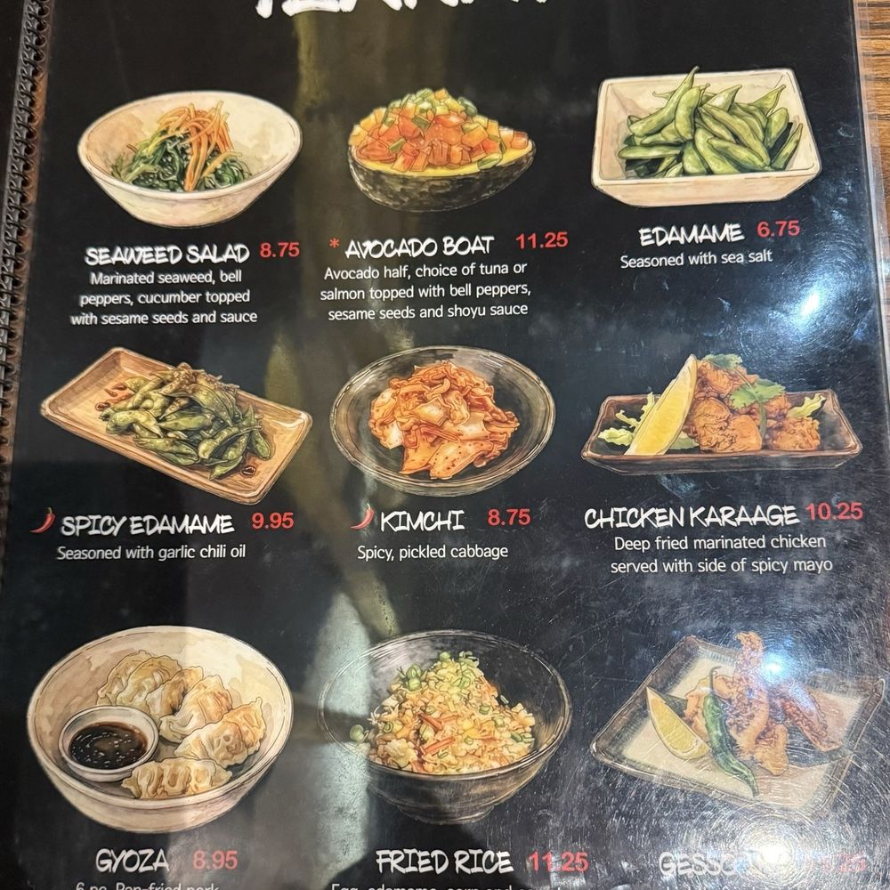 Menya Noodle Bar - 07/20/2026 - Menu - Ramen Near Me - Denver, Colorado Menya Noodle Bar - 07/20/2026 - Menu - Ramen Near Me - Denver, Colorado