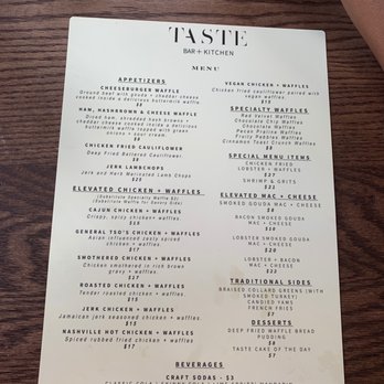 Taste Bar + Kitchen - Food, sides And desserts - Cocktail Bars Near Me - Houston, Texas Taste Bar + Kitchen - Food, sides And desserts - Cocktail Bars Near Me - Houston, Texas