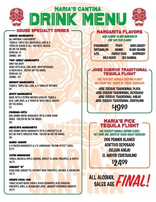 Menu photo 7 Maria's Cantina Southaven, MS Menu photo 7 Maria's Cantina Southaven, MS