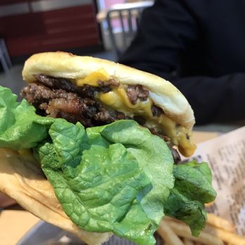Wayback Burgers - Their "smaller " burger with cheese and added bacon. It was a pretty hefty burger - Burgers Near Me - Milpitas, California Wayback Burgers - Their "smaller " burger with cheese and added bacon. It was a pretty hefty burger - Burgers Near Me - Milpitas, California