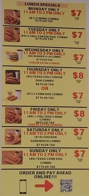 Menu photo 1 Hot Dogs & Wings Etc Bryan, TX Menu photo 1 Hot Dogs & Wings Etc Bryan, TX