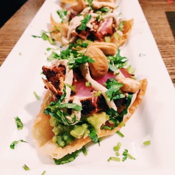 Mezcal Tequila Kitchen - Mini Tuna Tostados - Mexican Near Me - Worcester, Massachusetts