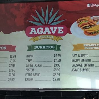 Agave Birrieria - Menu - Tacos Near Me - Encinitas, California
