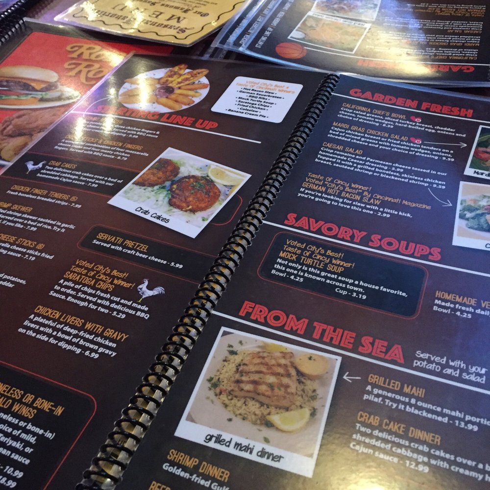 Ron's Roost - Large menu selection. - Burgers Near Me - Cincinnati, Ohio Ron's Roost - Large menu selection. - Burgers Near Me - Cincinnati, Ohio
