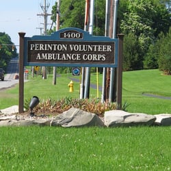 Perinton Volunteer Ambulance Corps - Emergency response headquarters adjacent to the Perinton Town Hall and Community Center.
