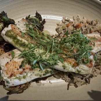 District Kitchen - Anderson Lane - Rainbow Trout - Best fish entree in all Austin for only $23. - New American Near Me - Austin, Texas District Kitchen - Anderson Lane - Rainbow Trout - Best fish entree in all Austin for only $23. - New American Near Me - Austin, Texas