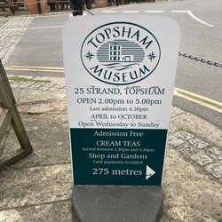 Topsham Museum - Don't miss their cream tea!