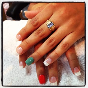 Polished Nail Spa - Beautiful French tip full set! Credits to Lee! Extremely happy I chose my two fav colors and I couldn't have been more pleased! - Nail Salons Near Me - Berkeley, California Polished Nail Spa - Beautiful French tip full set! Credits to Lee! Extremely happy I chose my two fav colors and I couldn't have been more pleased! - Nail Salons Near Me - Berkeley, California
