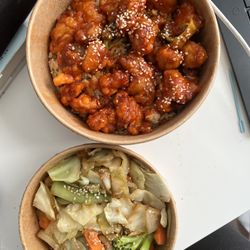 Ninja Hibachi Express - Crack Chicken Bowl with Mixed Vegetables
