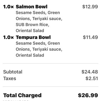 SanSai Japanese Grill - The order details. - Japanese Near Me - Pasadena, California SanSai Japanese Grill - The order details. - Japanese Near Me - Pasadena, California