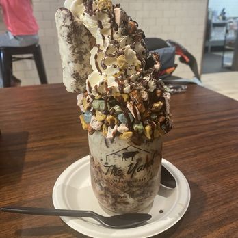 The Yard Milkshake Bar - Rocky Mountain Sundae - Ice Cream & Frozen Yogurt Near Me - Denver, Colorado The Yard Milkshake Bar - Rocky Mountain Sundae - Ice Cream & Frozen Yogurt Near Me - Denver, Colorado