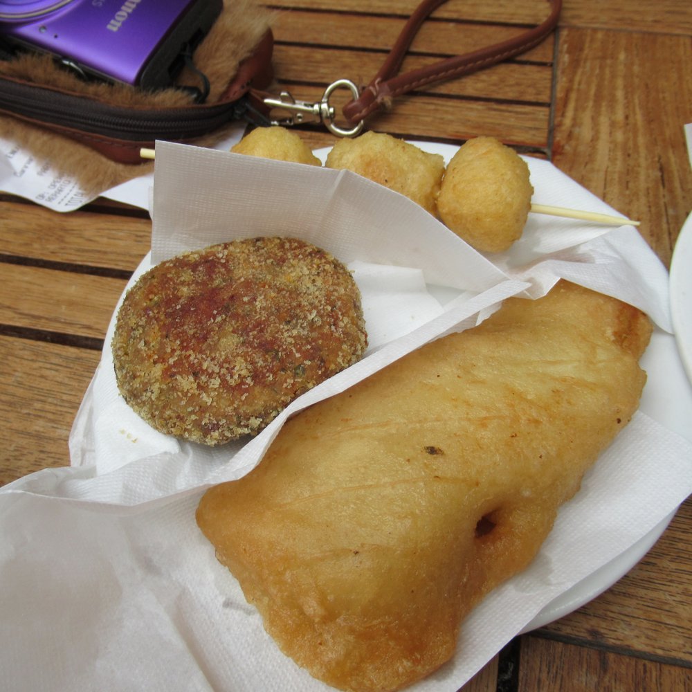 Enoteca Do Colonne - fried bacalau, meatball, quail eggs - Sandwiches Near Me - Sestiere Cannaregio, VE