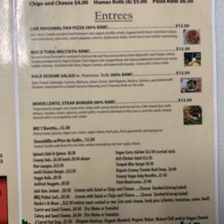 JUICE & MOOR CAFE' & NATURAL MARKET - Menu