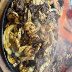 Papa's Fajitas for two- onions only!
