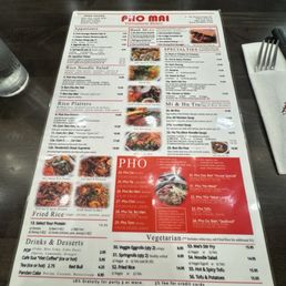 Current menu