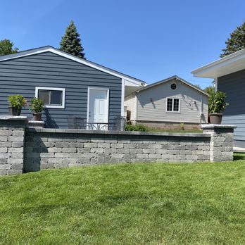 The Meadows Landscape - the front yard of a house - Landscaping Near Me