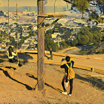 Bernal Heights Park - Swinging on Bernal Hill - Dog Parks Near Me - San Francisco, California Bernal Heights Park - Swinging on Bernal Hill - Dog Parks Near Me - San Francisco, California