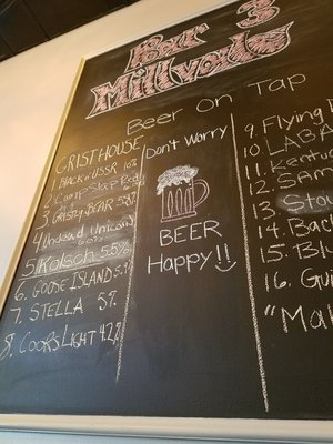 Menu photo 8 Bar 3 Millvale Millvale, PA