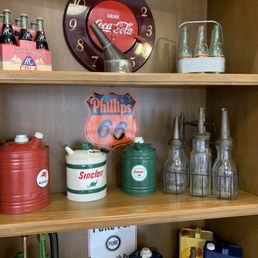Interior gas cans
